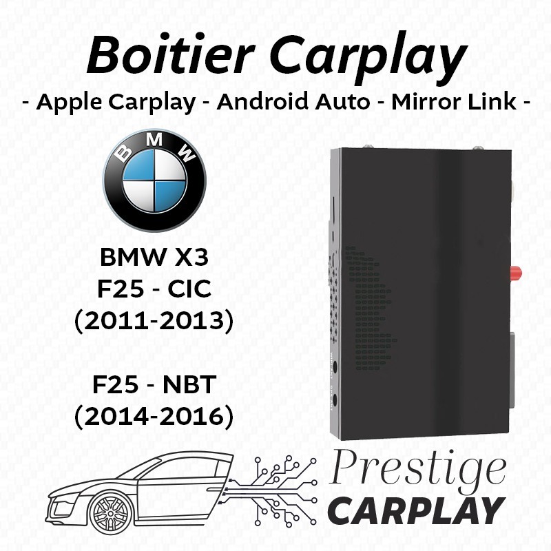 Boitier Carplay - BMW X3