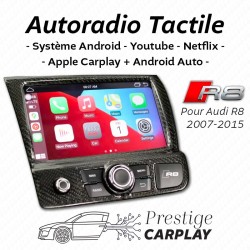 Autoradio Carplay - Audi R8 - Option Carbone