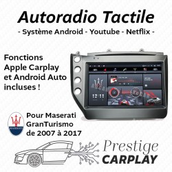 Autoradio Tactile - Maserati GarnTurismo - 2007 à 2017