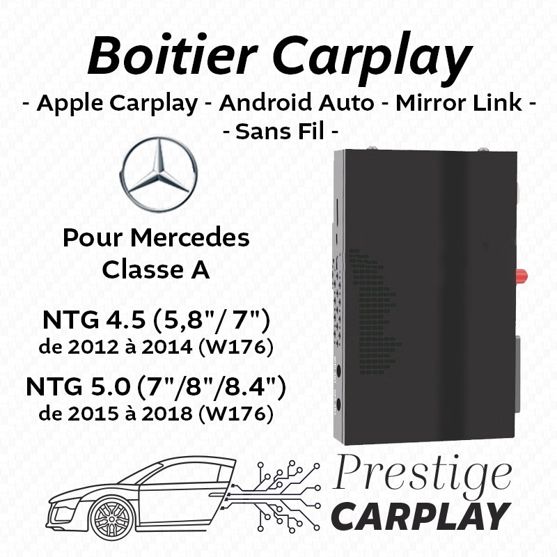 Boitier Carplay - Mercedes Classe A