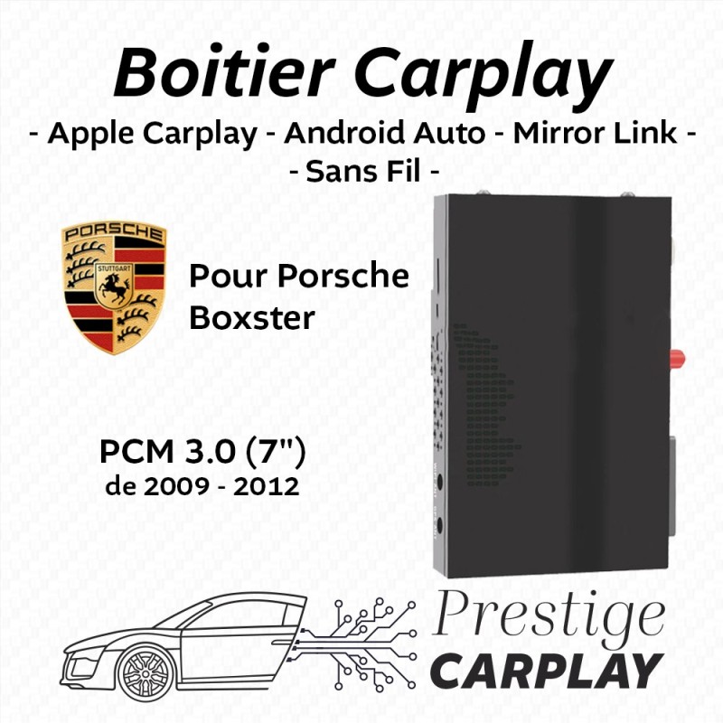 Boitier Carplay - Porsche Boxster