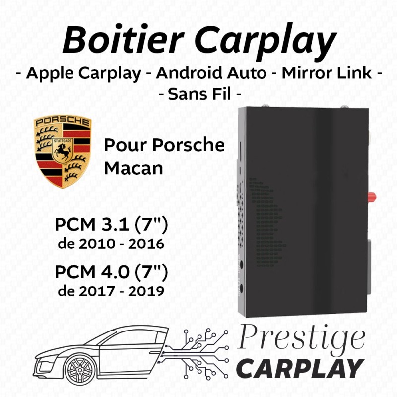 Boitier Carplay - Porsche Macan